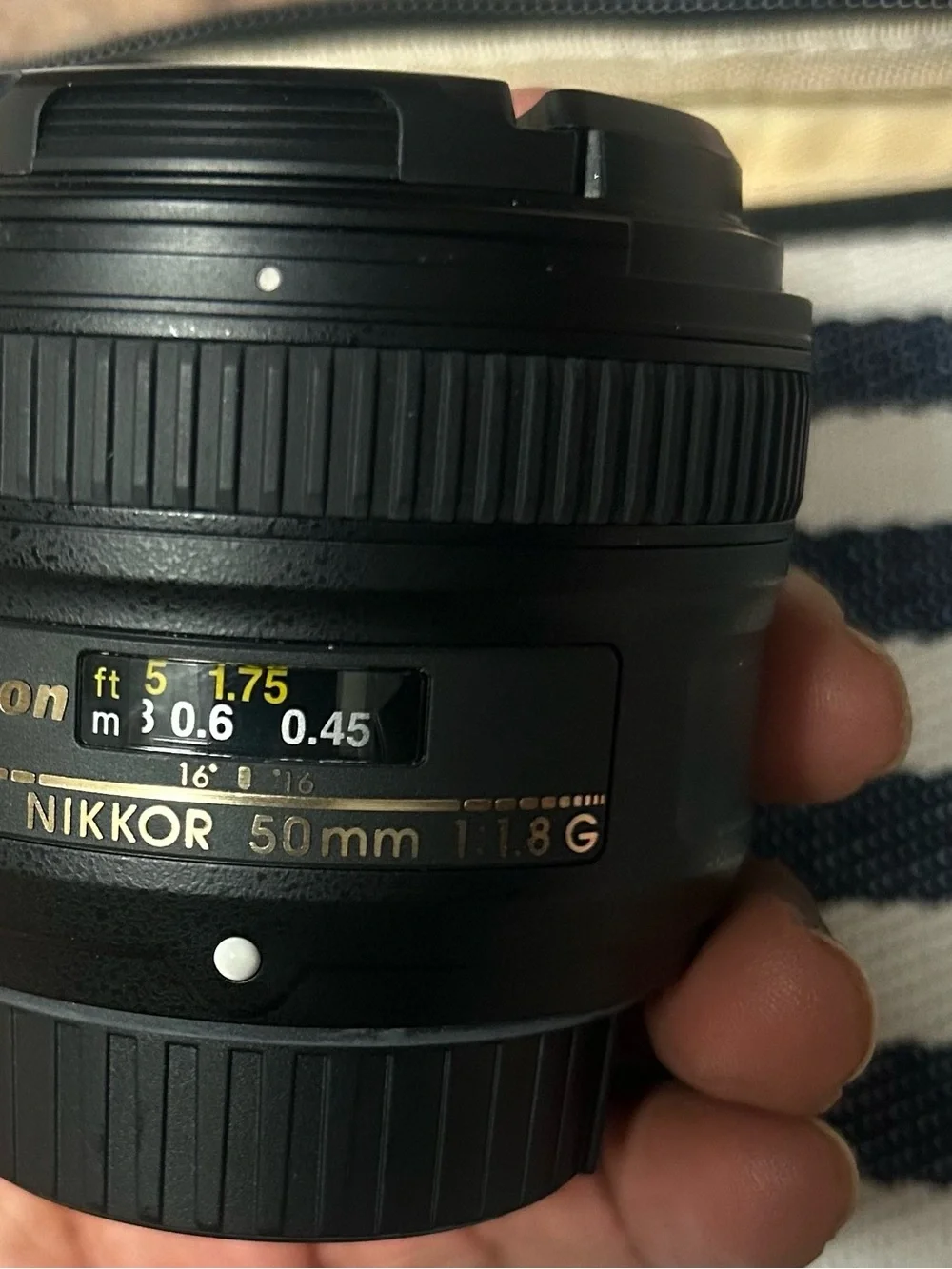 Nikon D3400 Black DSLR with Attached Nikon Lens
